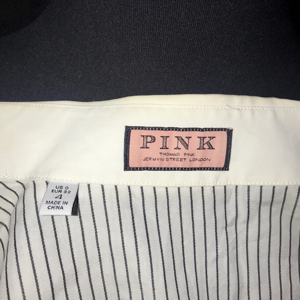 Pink Button Down Blouse - Picture 2 of 2